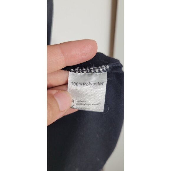 Coofandy Black Short Sleeve Crew Neck Loose Fit Basic Causal T-Shirt Size Large - Picture 8 of 11